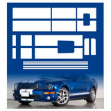 Kit Adesivo Faixas Ford Mustang Gt Shelby Cobra Mrx