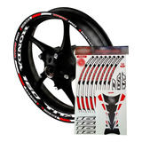 Kit Adesivo Friso Refletivo Honda Titan