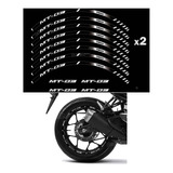 Kit Adesivo Friso Refletivo Roda Moto