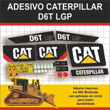 Kit Adesivo Genérico Trator Esteira Caterpillar D6t Lgp  