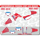 Kit Adesivo Honda Crf 230 Kit