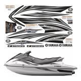 Kit Adesivo Jet Ski Yamaha Vx 110 Sport 2006 2011 Preto
