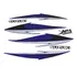 Kit Adesivo Jogo Faixas Yes 125 2008 Azul