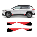 Kit Adesivo Lateral Corolla