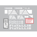Kit Adesivo Máquina Pa Carregadeira Yale Fiatallis 1900b