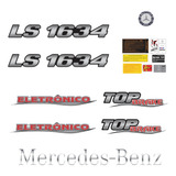 Kit Adesivo Mercedes Benz Ls 1634 Top Brake Tapa Sol