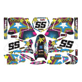 Kit Adesivo Moto Cross