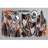 Kit Adesivo Moto Cross