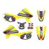 Kit Adesivo Moto Cross Trilha Suzuki Drz 400 Amarela 0,60mm
