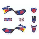 Kit Adesivo Moto Cross