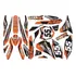 Kit Adesivo Moto Trilha Ktm Sxf 350 2014 0,60mm 3m Mt052 Cor Adesivo Ktm Sxf Sx 125 250 300 350 450 500 2013-2014 - Exc Excf 2014 2015