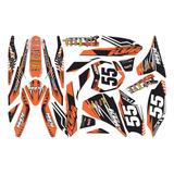 Kit Adesivo Moto Trilha