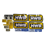 Kit Adesivo Motoniveladora Huber Warco 130m 130 M