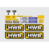Kit Adesivo Motoniveladora Huber Warco 140s