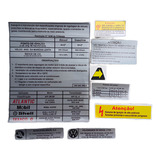 Kit Adesivo Motor Gol Voyage Parati Saveiro Cl Gl Gls Gts 06
