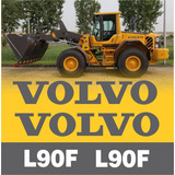 Kit Adesivo Pá Carregadeira Volvo L90f