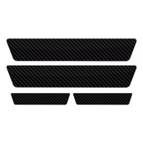 Kit Adesivo Protetor Fibra Carbono Porta Citroen C4 Pallas