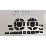 Kit Adesivo Radio Fiat 500 Apenas Na Cor Preto Sem Eject