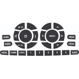Kit Adesivo Radio Fiat 500 Preto Sem Eject
