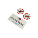Kit Adesivo Rádio Toca fitas Volksline Parati Cl Gl 94 95