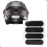 Kit Adesivo Refletivo Segurança Texx Preto Tamanho Inmetro