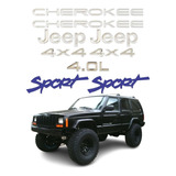 Kit Adesivo Resinado Jeep Cherokee Sport