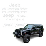 Kit Adesivo Resinado Jeep Cherokee Sport