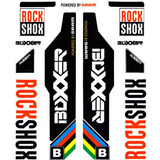 Kit Adesivo Suspensão Garfo Bike Rock Shox Boxxer Bicicleta