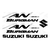 Kit Adesivo Suzuki Burgman An 125