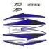 Kit Adesivo Suzuki Yes 125 2007 2008 Azul Padrão Original