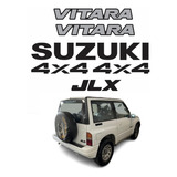 Kit Adesivo Tampa Traseira Para Suzuki 4x4 Vitara Jlx 17939