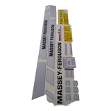 Kit Adesivo Trator Massey 283 Advanced Ano 2008 A 2012