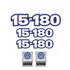 Kit Adesivo Volkswagen 15-180 Emblema Mwm Caminhão Cmk60