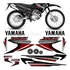 Kit Adesivo Xtz 125 2007 07 Preta Moto Yamaha Faixa Jogo