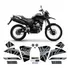 Kit Adesivo Xtz 250 Lander 2021 2022 Black Eclipse