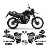 Kit Adesivo Xtz 250 Lander 2021 2022 Black Eclipse