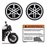 Kit Adesivo Yamaha Xj6 Etiqueta Tanque emblemas 5cm Resinado