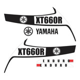 Kit Adesivo Yamaha Xt 660r 2013 Á 2014 Modelo 14