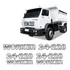 Kit Adesivos 24 220 Worker Emblemas Caminhão Volkswagen