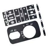 Kit Adesivos Audi A3 Comandos Ar Condicionado Botão Farol