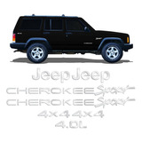 Kit Adesivos Auto relevo Jeep Cherokee