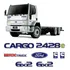 Kit Adesivos Cargo 2428e Max Truck 6x2 Emblema Caminhão Ford