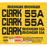 Kit Adesivos Carregadeira Clark Michigan 55a