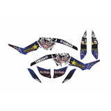 Kit Adesivos Compatível Com Yamaha Raptor 350 0 20mm Yh020lm