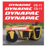 Kit Adesivos Compatível Compactador Dynapac Cg 11 Cg11 R420