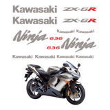 Kit Adesivos Compativel Kawasaki