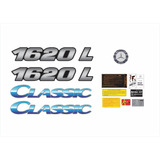 Kit Adesivos Compatível Mercedes Benz 1620 L Classic Krt85 Cor Padrão