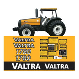 Kit Adesivos Compatível Trator Valtra 1780 Turbo Etiquetas