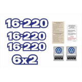 Kit Adesivos Compatível Volkswagen Resinado