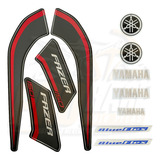 Kit Adesivos Compatível Yamaha Fazer 150 Ano 2014 Preta